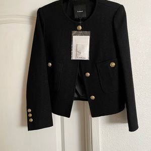 COPY - W. Concept Lookast Becca Black Jacket NWT Medium